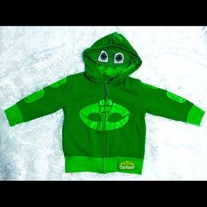 PJ Masks Gekko Hoodie Size 2T